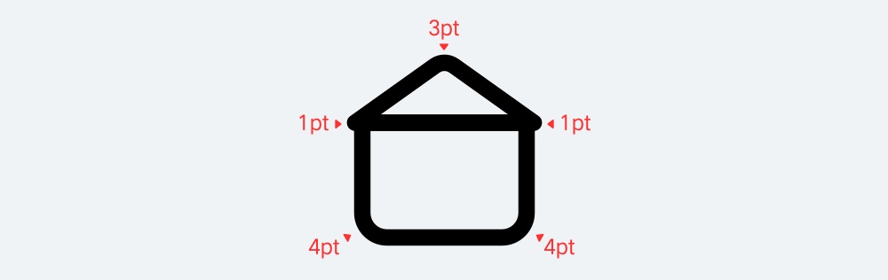 房屋图标绘制步骤 2